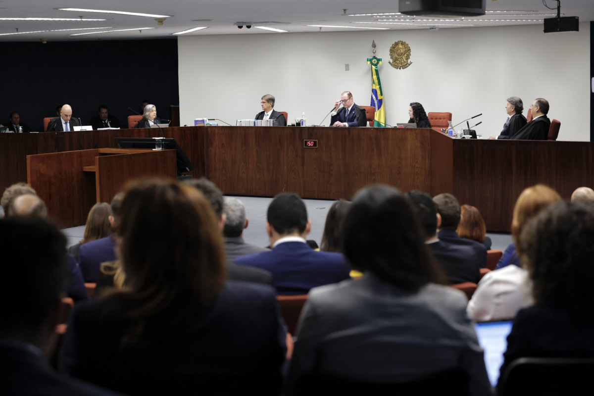 Cristiano Zanin, Cármen Lúcia, Luiz Fux Ministro, Alexandre de Moraes e Flávio Dino formam Primeira Turma do STF