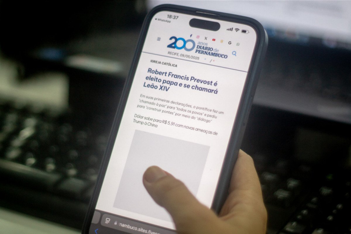 Novo portal de notícias do DP