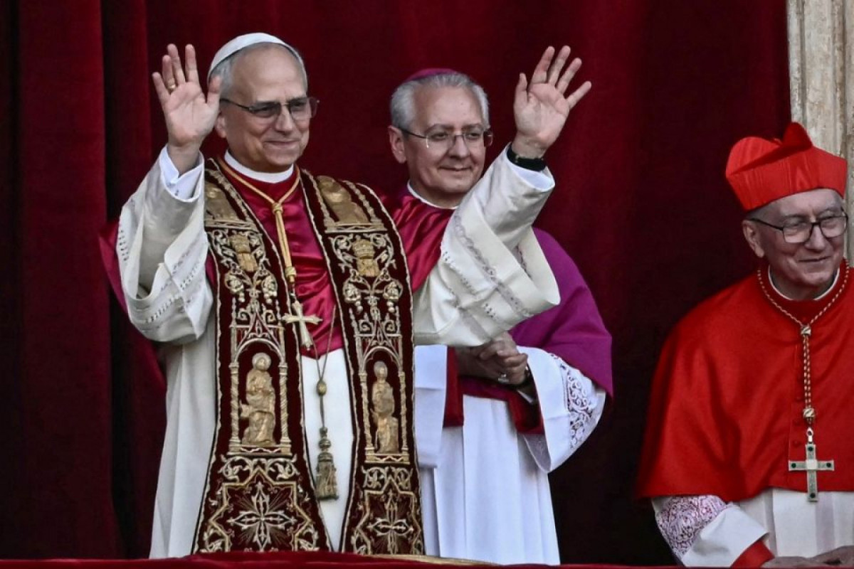 Papa Leão 14 em sua apresentação no Vaticano/Fillipo Monteforte/AFP Papa Leão 14 em sua apresentação no Vaticano/Fillipo Monteforte/AFP